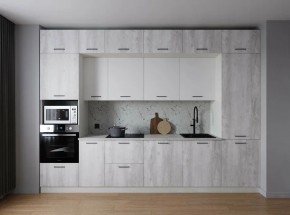 Кухонный гарнитур Бланка 3400 (Стол. 38мм) в Нижнекамске - nizhnekamsk.ok-mebel.com | фото