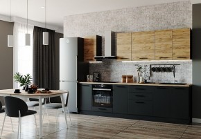 Кухонный гарнитур Дели 2800 (Стол. 26мм) в Нижнекамске - nizhnekamsk.ok-mebel.com | фото
