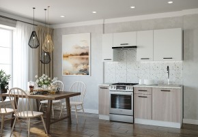 Кухонный гарнитур Демо 1800 (Стол. 38мм) в Нижнекамске - nizhnekamsk.ok-mebel.com | фото