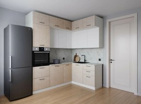 Кухонный гарнитур Демо 2200*1700 (Стол. 38мм) в Нижнекамске - nizhnekamsk.ok-mebel.com | фото