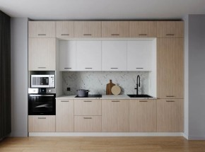 Кухонный гарнитур Демо 3400 (Стол. 38мм) в Нижнекамске - nizhnekamsk.ok-mebel.com | фото