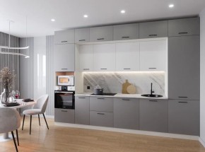 Кухонный гарнитур Элеганция  3400 (Стол. 26мм) в Нижнекамске - nizhnekamsk.ok-mebel.com | фото