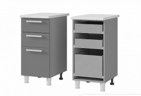 Кухонный гарнитур Фантазия 2000 (БТС) индиго/белый глянец в Нижнекамске - nizhnekamsk.ok-mebel.com | фото 4