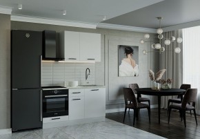 Кухонный гарнитур Жемчуг 1600 (Стол. 38мм) в Нижнекамске - nizhnekamsk.ok-mebel.com | фото