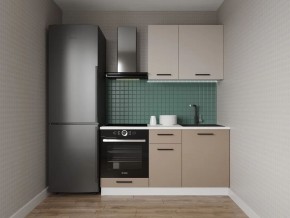 Кухонный гарнитур Каппучино 1600 (Стол. 38мм) в Нижнекамске - nizhnekamsk.ok-mebel.com | фото