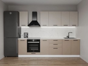 Кухонный гарнитур Каппучино 2800 (Стол. 38мм) в Нижнекамске - nizhnekamsk.ok-mebel.com | фото