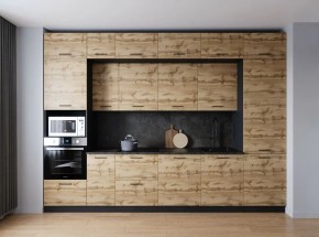 Кухонный гарнитур Крафт 3400 (Стол. 38мм) в Нижнекамске - nizhnekamsk.ok-mebel.com | фото
