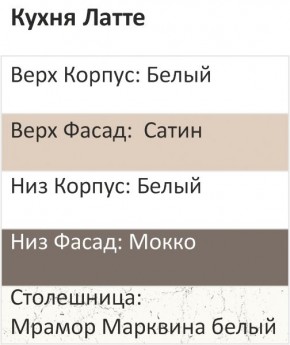 Кухонный гарнитур Латте 1000 (Стол. 26мм) в Нижнекамске - nizhnekamsk.ok-mebel.com | фото 3