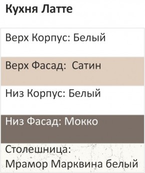 Кухонный гарнитур Латте 1000 (Стол. 38мм) в Нижнекамске - nizhnekamsk.ok-mebel.com | фото 3