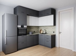Кухонный гарнитур Меренга 2200*1700 (Стол. 26мм) в Нижнекамске - nizhnekamsk.ok-mebel.com | фото