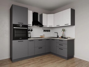 Кухонный гарнитур Меренга 2400*1600 (Стол. 26мм) в Нижнекамске - nizhnekamsk.ok-mebel.com | фото