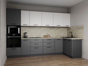 Кухонный гарнитур Меренга 3200*1400 (Стол. 38 мм) в Нижнекамске - nizhnekamsk.ok-mebel.com | фото