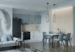 Кухонный гарнитур Ниагара 2550 (Стол. 38мм) в Нижнекамске - nizhnekamsk.ok-mebel.com | фото