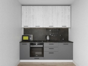Кухонный гарнитур Санторини 2200 h 950 (Стол. 26мм) в Нижнекамске - nizhnekamsk.ok-mebel.com | фото