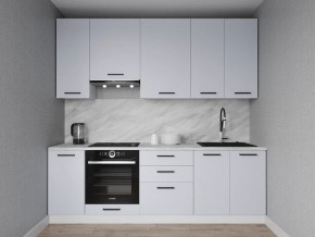 Кухонный гарнитур Смоки 3000 h950 (Стол. 38 мм) в Нижнекамске - nizhnekamsk.ok-mebel.com | фото