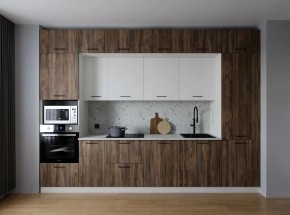 Кухонный гарнитур Старое Дерево 3400 (Стол. 26мм) в Нижнекамске - nizhnekamsk.ok-mebel.com | фото