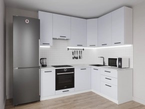 Кухонный гарнитур угловой Смоки 2200*1600 h950 (Стол. 38мм) в Нижнекамске - nizhnekamsk.ok-mebel.com | фото