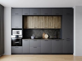 Кухонный гарнитур Умбра 3400 (Стол. 26мм) в Нижнекамске - nizhnekamsk.ok-mebel.com | фото