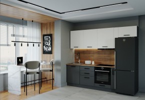 Кухонный гарнитур Вегас 2550 (Стол. 38мм) в Нижнекамске - nizhnekamsk.ok-mebel.com | фото