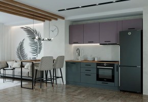 Кухонный гарнитур Виола 2550 (Стол. 38мм) в Нижнекамске - nizhnekamsk.ok-mebel.com | фото
