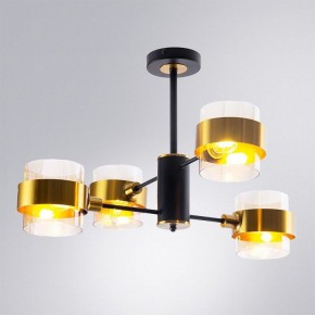 Люстра на штанге Arte Lamp Carlo A8205SP-4BK в Нижнекамске - nizhnekamsk.ok-mebel.com | фото 2