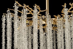 Люстра на штанге Dio D’Arte Tavenna Gold Tavenna H 1.3.60.100 G в Нижнекамске - nizhnekamsk.ok-mebel.com | фото 4