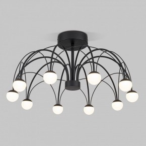 Люстра на штанге Eurosvet Ragno 90035/10 LED черный в Нижнекамске - nizhnekamsk.ok-mebel.com | фото 2