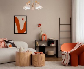 Люстра на штанге EVOLUCE VISTA SLE1256-502-05 в Нижнекамске - nizhnekamsk.ok-mebel.com | фото 7