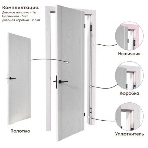 Межкомнатная дверь Bolivar Роялвуд белый (комплект) в Нижнекамске - nizhnekamsk.ok-mebel.com | фото 4
