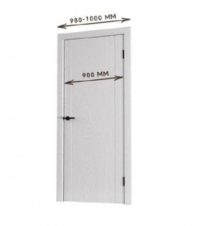Межкомнатная дверь Bolivar Роялвуд белый (комплект) 900 в Нижнекамске - nizhnekamsk.ok-mebel.com | фото