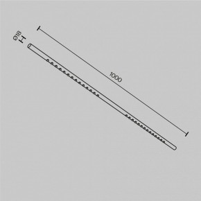 Модульный светильник Maytoni Points C101CL-L1000-24W3-6K-B в Нижнекамске - nizhnekamsk.ok-mebel.com | фото 6