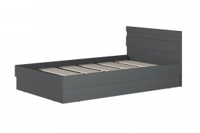 МС "Хилтон" Кровать 1,2 (графит) 1200*2000 в Нижнекамске - nizhnekamsk.ok-mebel.com | фото