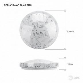 Накладной светильник Эра Классик SPB-6-24-4K (C) в Нижнекамске - nizhnekamsk.ok-mebel.com | фото 6