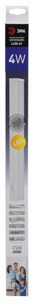 Накладной светильник Эра  LLED-01-04W-6500-W в Нижнекамске - nizhnekamsk.ok-mebel.com | фото 4