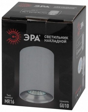 Накладной светильник Эра  OL1 GU10 SL/CH в Нижнекамске - nizhnekamsk.ok-mebel.com | фото 8