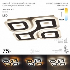 Накладной светильник Эра  SPB-6 GEO 4 RC 75 в Нижнекамске - nizhnekamsk.ok-mebel.com | фото 2