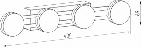 Накладной светильник Eurosvet Tapioca 90332/4 черный в Нижнекамске - nizhnekamsk.ok-mebel.com | фото 4