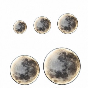 Накладной светильник Imperiumloft COSMOS Мун D90 cosmos-moon01 в Нижнекамске - nizhnekamsk.ok-mebel.com | фото 2