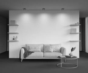 Накладной светильник Maytoni Glare C091CL-12W4K-BS в Нижнекамске - nizhnekamsk.ok-mebel.com | фото 4