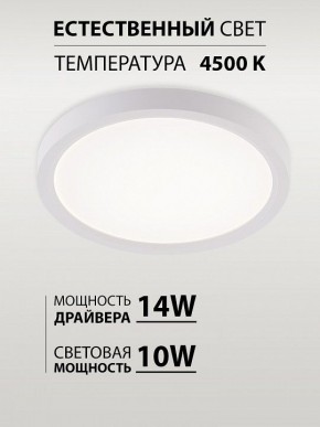 Накладной светильник Natali Kovaltseva PLAIN LED LAMPS 81113/1C в Нижнекамске - nizhnekamsk.ok-mebel.com | фото 4