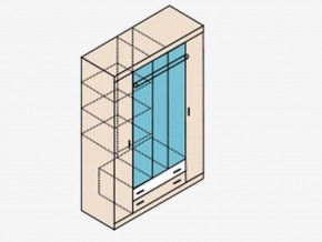 НИКА Н13 Шкаф для одежды в Нижнекамске - nizhnekamsk.ok-mebel.com | фото 5