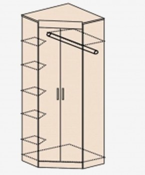 НИКА Н5 Шкаф угловой без зеркала в Нижнекамске - nizhnekamsk.ok-mebel.com | фото 3