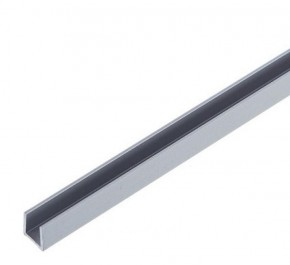 Планка торцевая "П" 4 мм для стеновой панели (алюминий) в Нижнекамске - nizhnekamsk.ok-mebel.com | фото 1