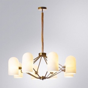 Подвесная люстра Arte Lamp Cassel A5454LM-8PB в Нижнекамске - nizhnekamsk.ok-mebel.com | фото 3