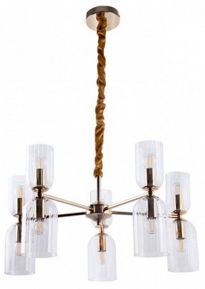 Подвесная люстра Arte Lamp Charm A1623LM-10GO в Нижнекамске - nizhnekamsk.ok-mebel.com | фото