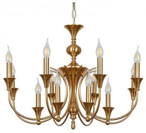 Подвесная люстра Arte Lamp Collinetta A4094LM-12PB в Нижнекамске - nizhnekamsk.ok-mebel.com | фото