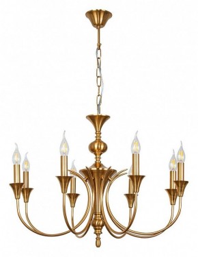 Подвесная люстра Arte Lamp Collinetta A4094LM-8PB в Нижнекамске - nizhnekamsk.ok-mebel.com | фото 2