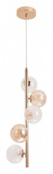 Подвесная люстра Arte Lamp Etereo A5261SP-5GO в Нижнекамске - nizhnekamsk.ok-mebel.com | фото 2