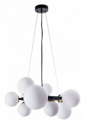 Подвесная люстра Arte Lamp Gemini A2243SP-10BK в Нижнекамске - nizhnekamsk.ok-mebel.com | фото 2