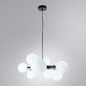 Подвесная люстра Arte Lamp Gemini A2243SP-10BK в Нижнекамске - nizhnekamsk.ok-mebel.com | фото 3